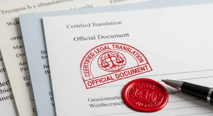 Certified Legal Translation